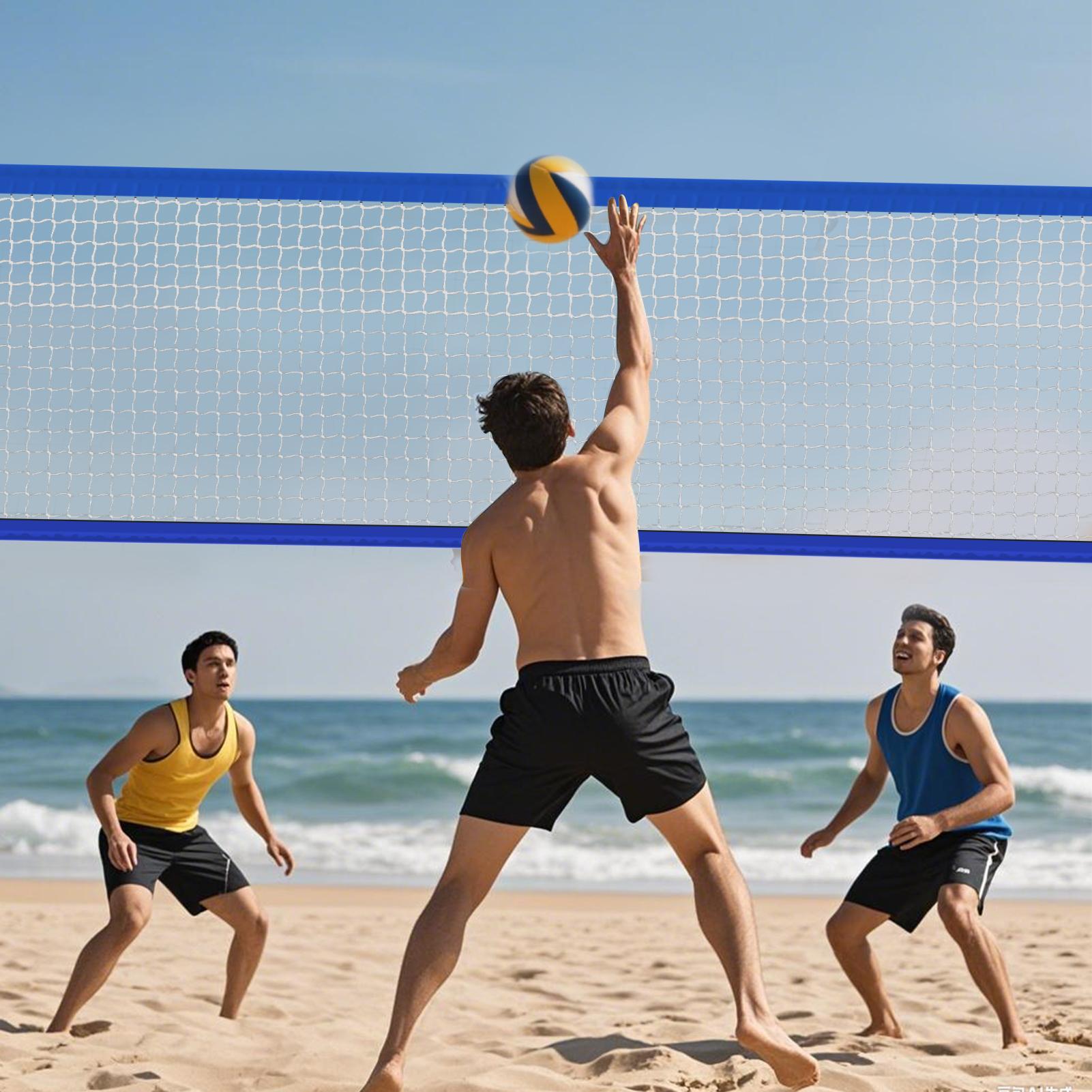 Women'S Volleyball Accessories - Zwembadvolleybalnet 450x90cm Nylon draagbaar volleybalnet Vervangingsaccessoires