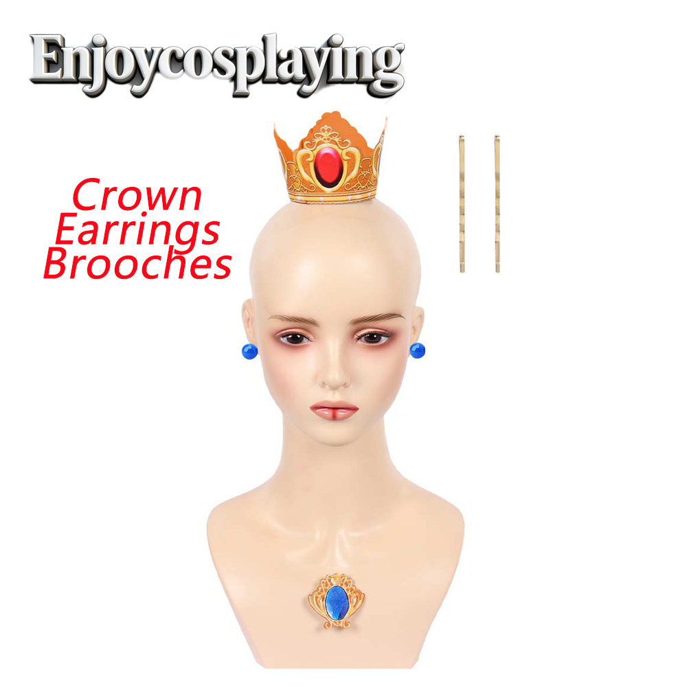 Women Accessories Earrings - Anime Game 2026 Film Prinses Peach