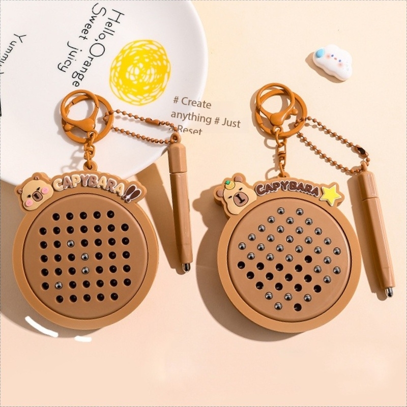 Women Accessories Drawing - Cartoon Kapibala Magnetische Stalen Bal Tekentafel