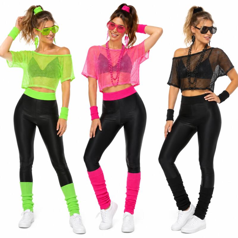 Women'S Ear Accessories - Jaren '80 Hippie Disco Outfit Set