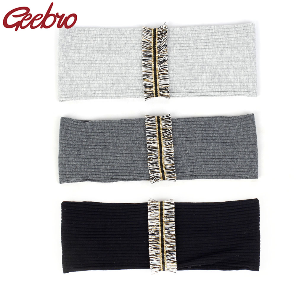 Women'S Running Accessories - Geebro Vintage Boho Kwastje Streep Vrouwen