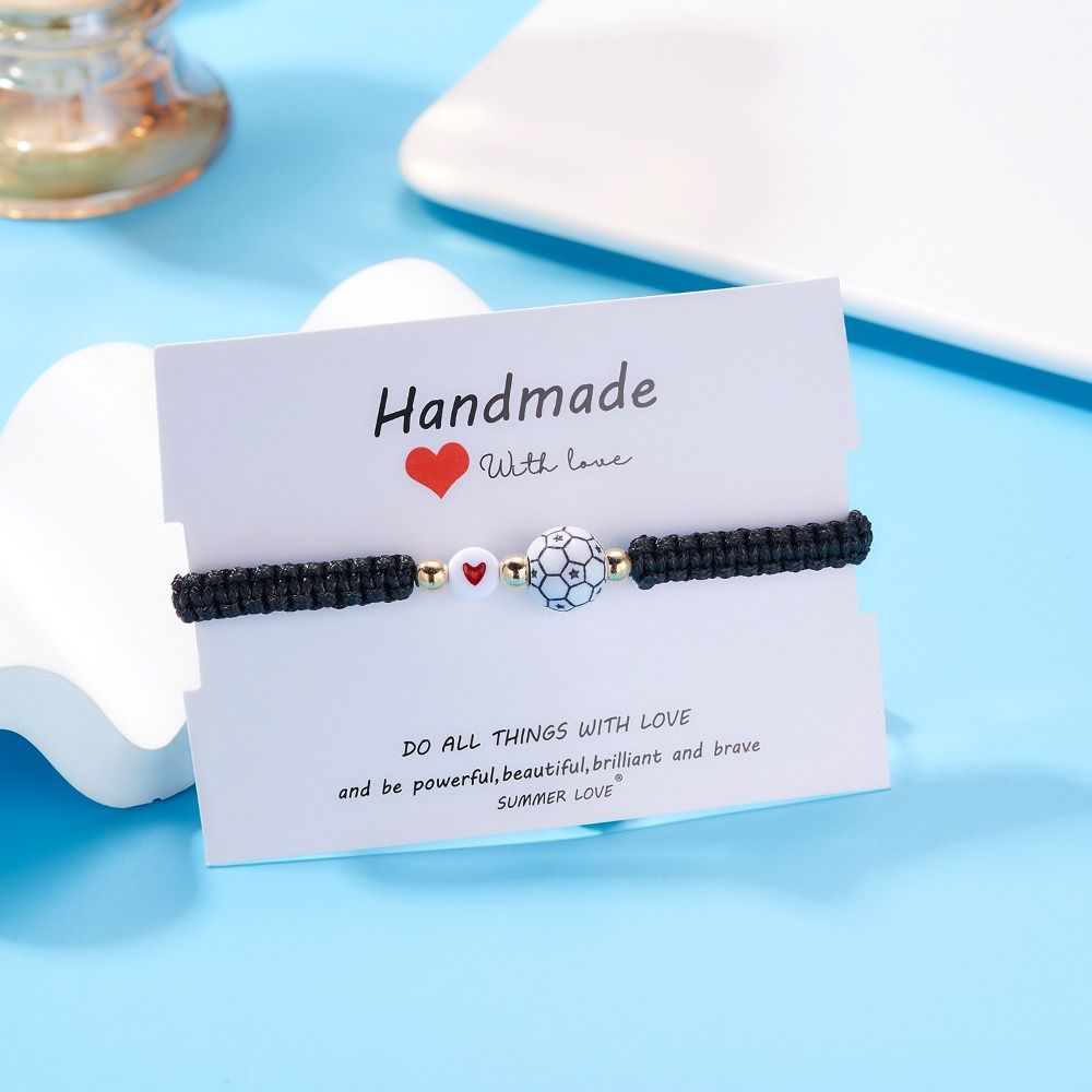 Women'S Volleyball Accessories - Handgemaakte basketbal-honkbal armband Koreaanse stijl hars