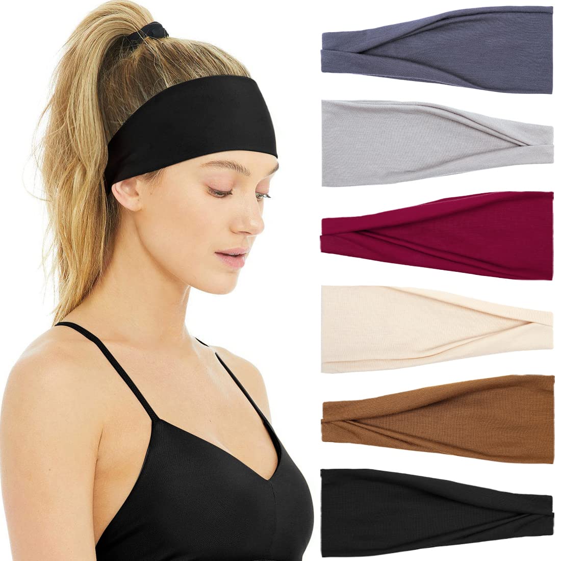 Women'S Running Accessories - Hoofdbanden Voor Vrouwen Antislip Zweet Haarband