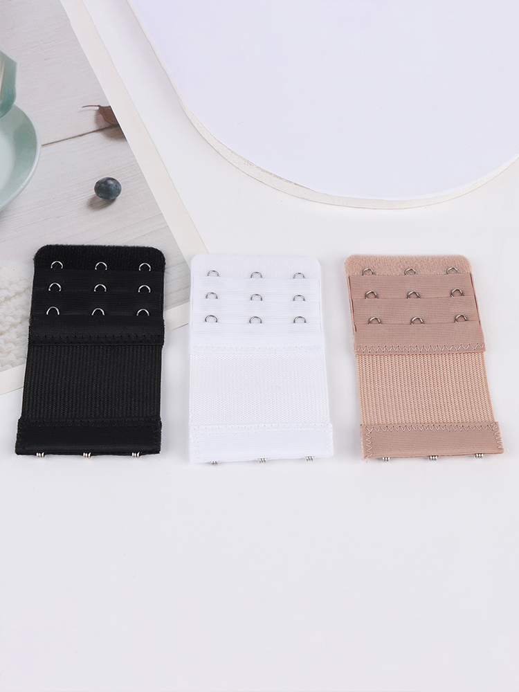 Women Accessories Pk - 3 stuks 3-haaks bh-bandverlengers, comfortabele verstelbare