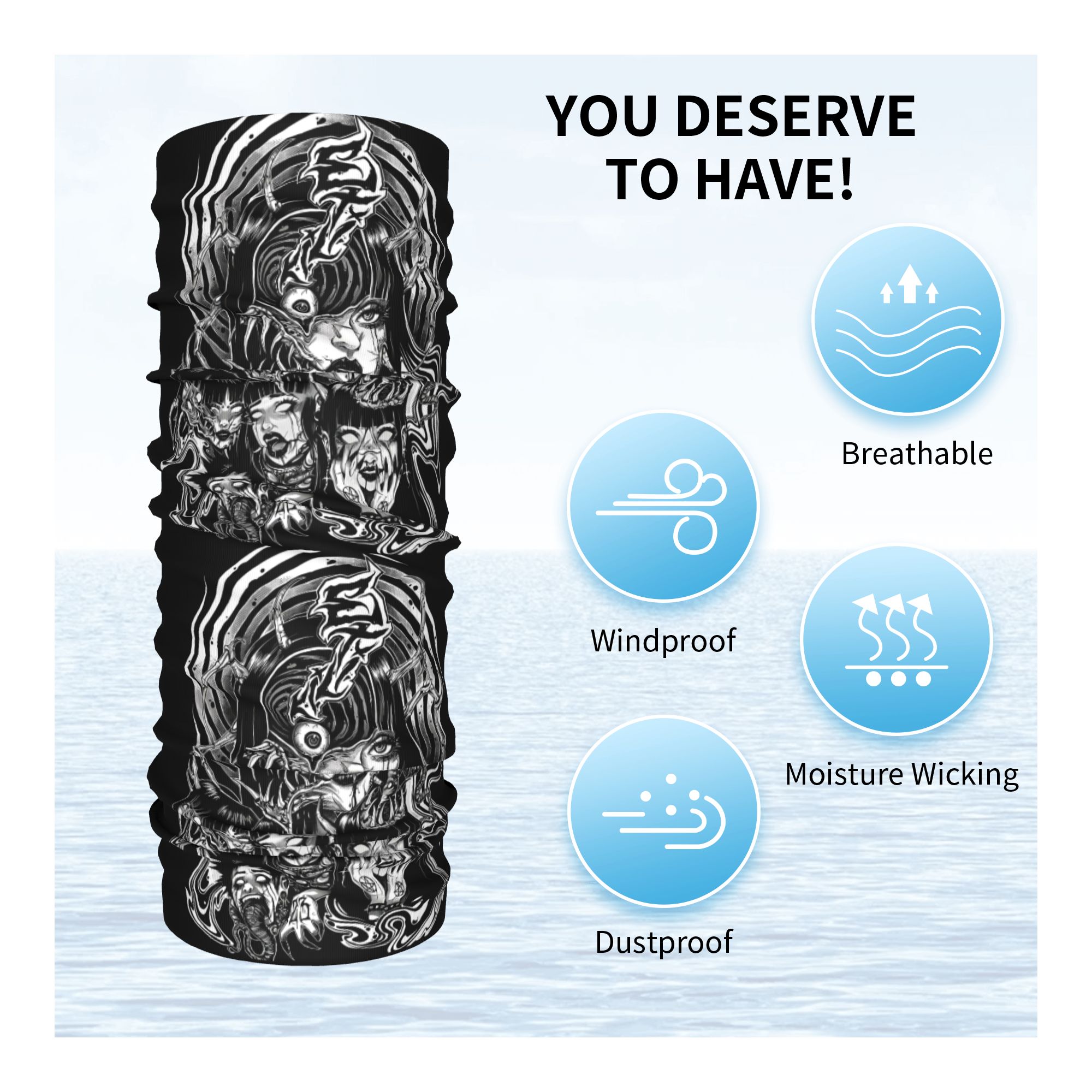 Japan Horror Anime Junji Ito W - Women'S Running Accessories recensie en prijs