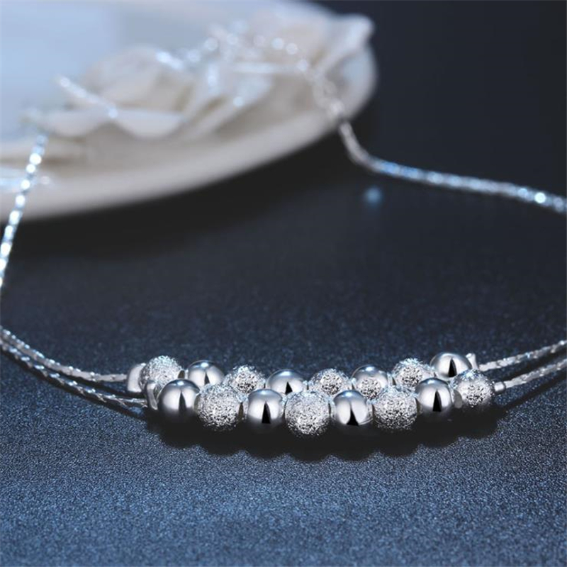 Kofsac Zomer Nieuwe 925 Sterli - Beaded Anklet Chain recensie en prijs