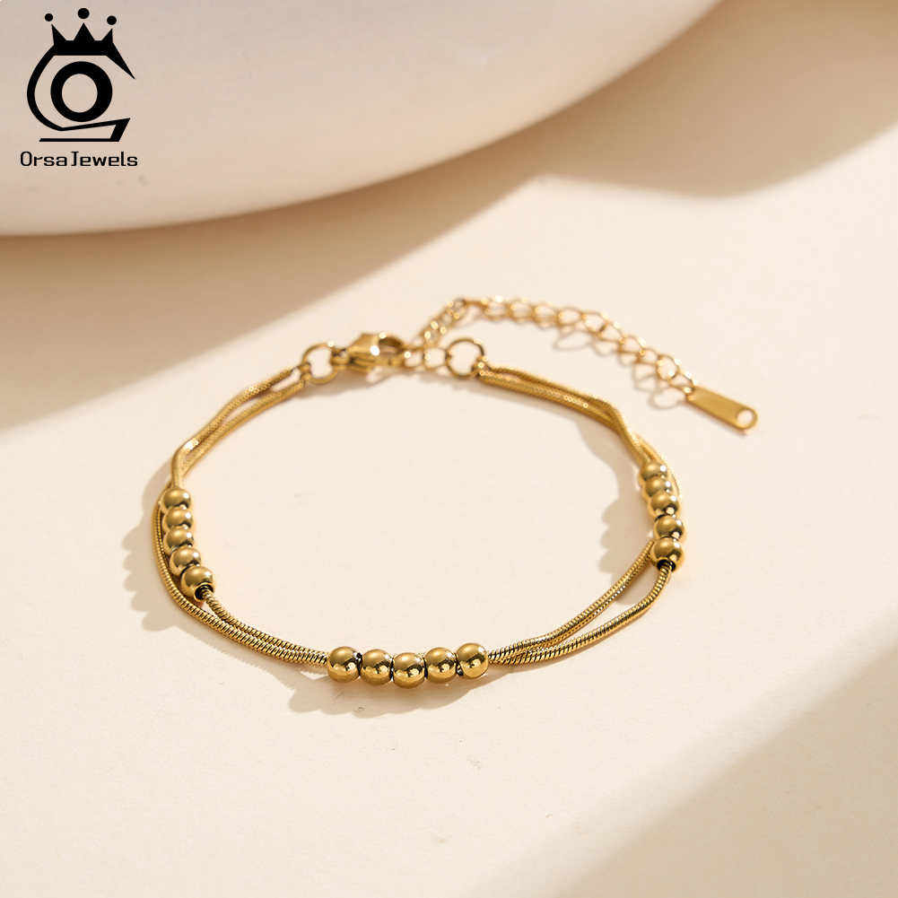 ORSA JUWELEN Vintage Gelaagde  - Beaded Anklet Chain recensie en prijs