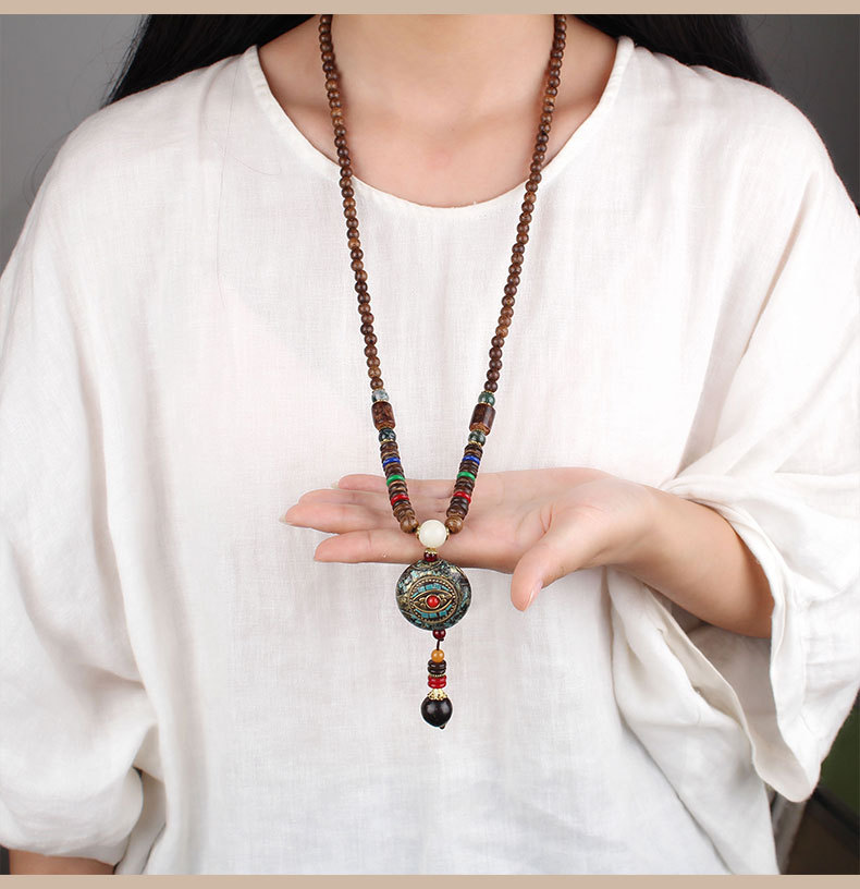 Nepal hanger trui ketting hout - Women Accessories Nepal recensie en prijs