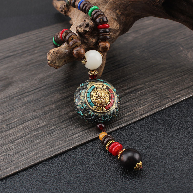 Nepal hanger trui ketting hout - Women Accessories Nepal recensie en prijs