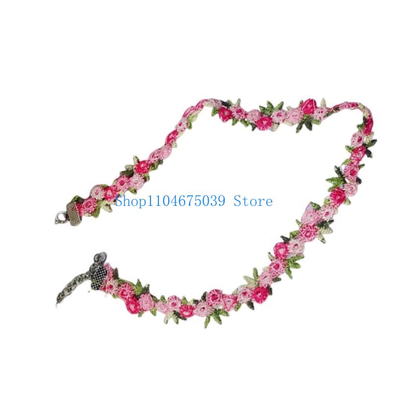 Modieuze geborduurde bloemenka - Women Accessories Pk recensie en prijs