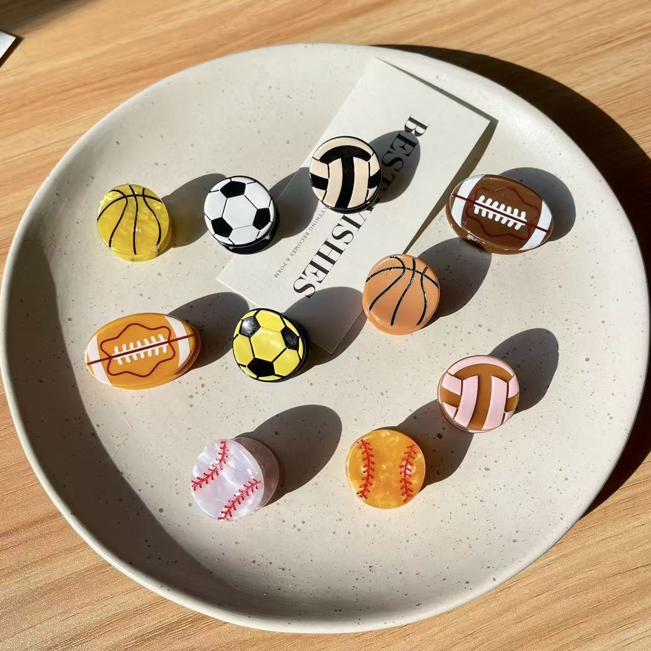 Leuke sportbal haarclips voor  - Women'S Volleyball Accessories recensie en prijs