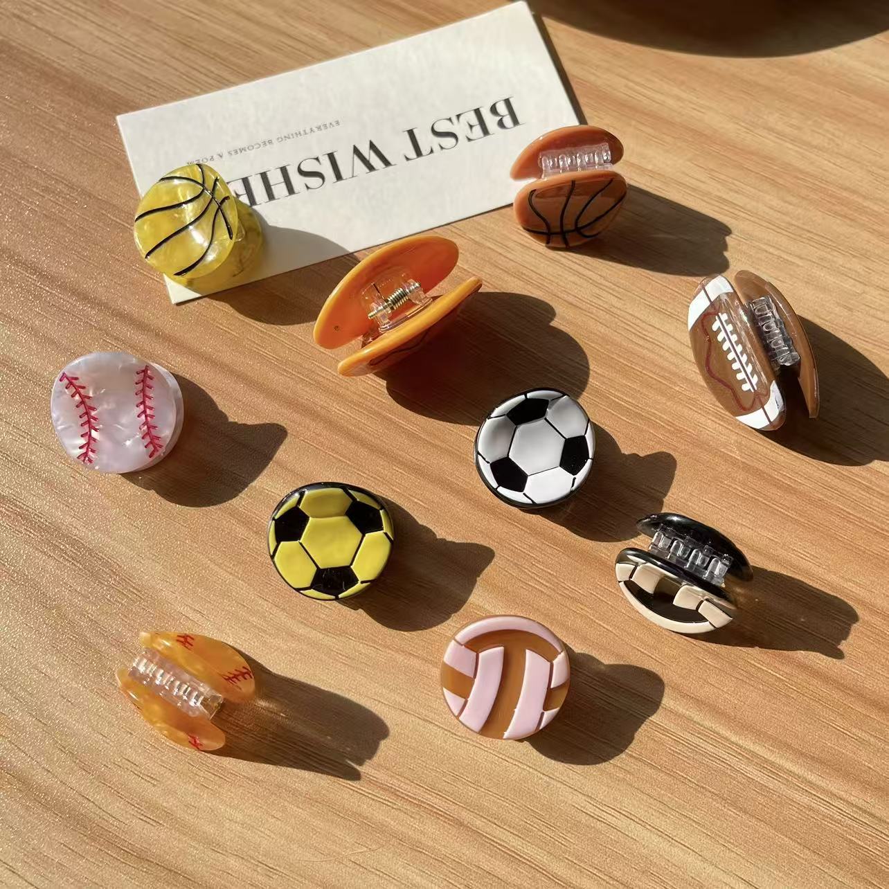 Leuke sportbal haarclips voor  - Women'S Volleyball Accessories recensie en prijs