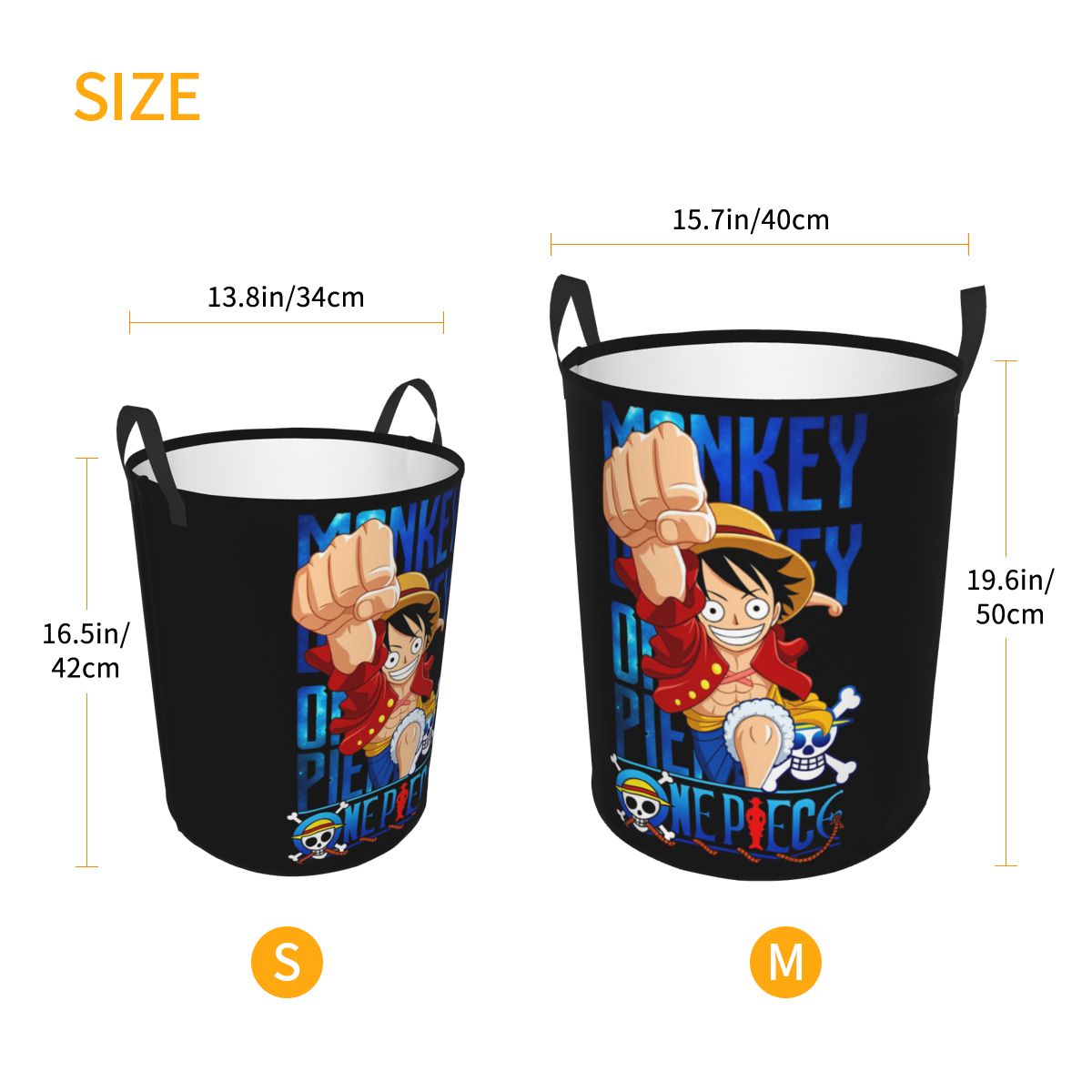 Luffy One Piece wasmand grote  - Women Accessories Hamper recensie en prijs
