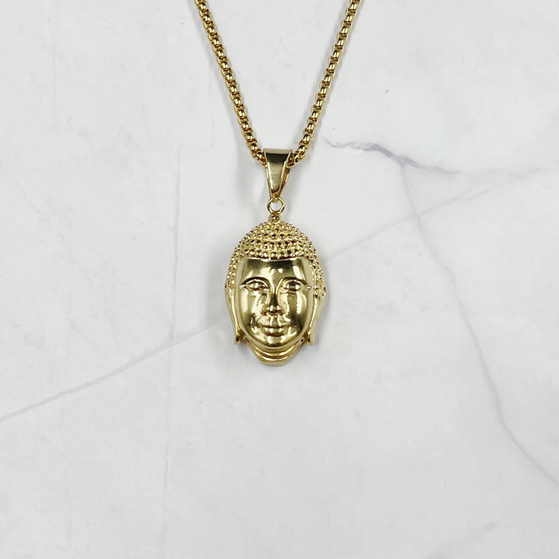 Luxe Thaise Boeddha Hoofd Goud - Women Accessories Nepal recensie en prijs