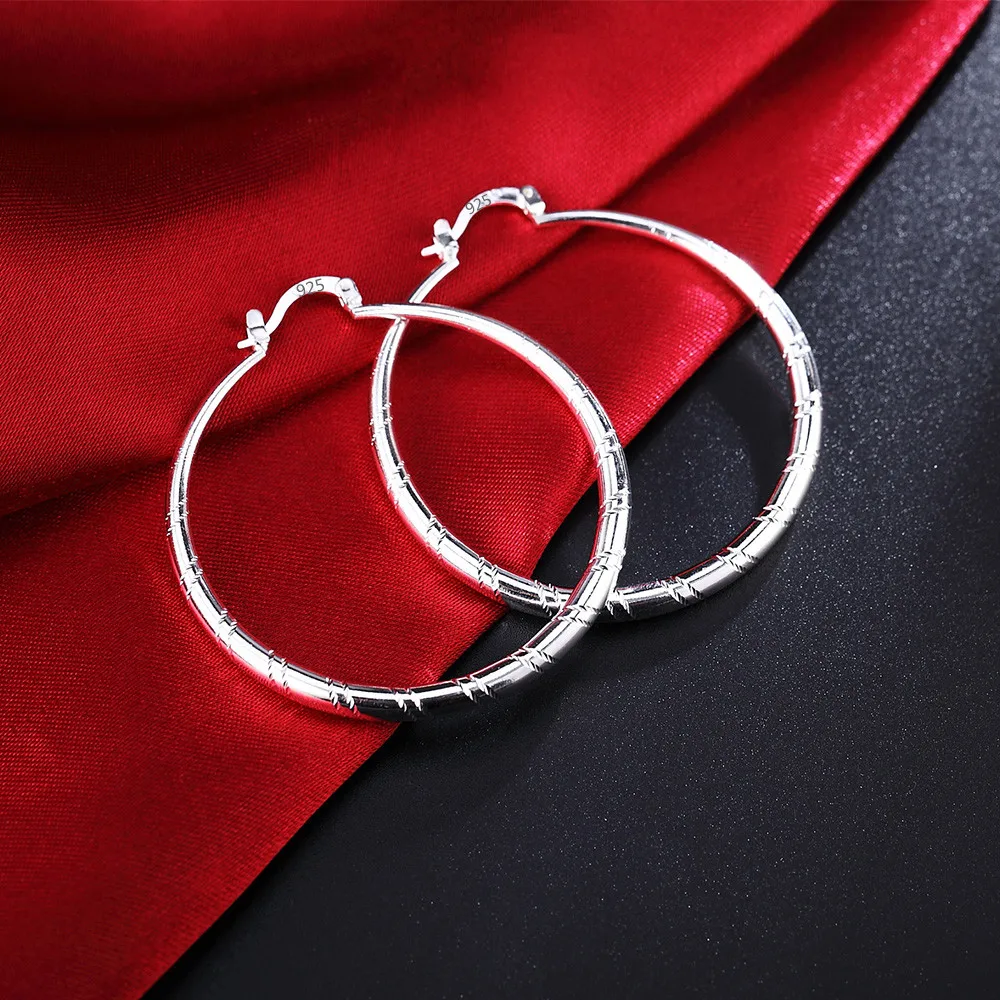 3/4/5/6cm Grote 925 Sterling Z - Statement Earrings Oversized recensie en prijs