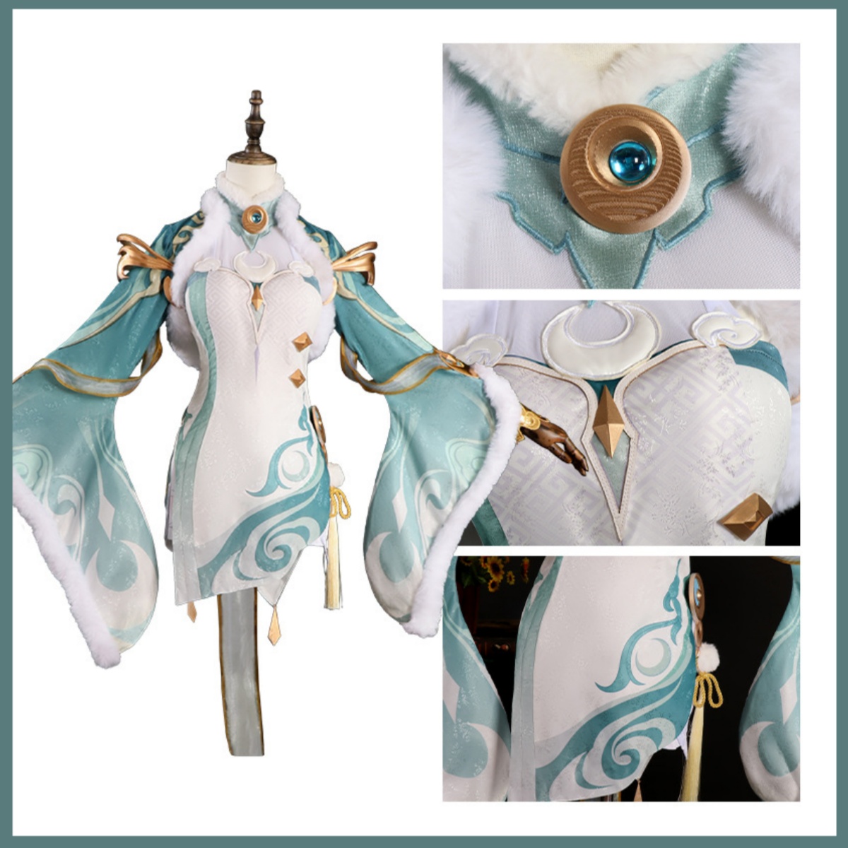 Game Zibai Cosplay Kostuum Gro - Women'S Ear Accessories recensie en prijs