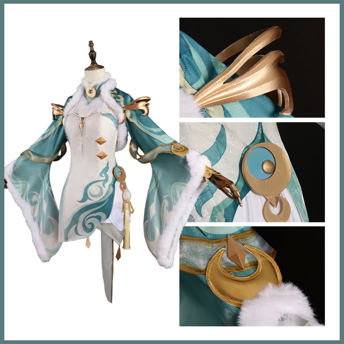 Game Zibai Cosplay Kostuum Gro - Women'S Ear Accessories recensie en prijs