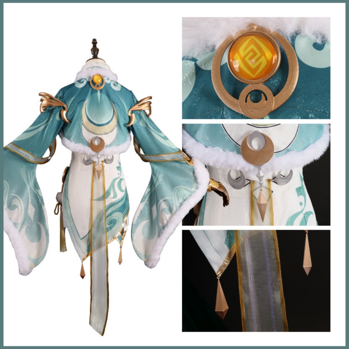 Game Zibai Cosplay Kostuum Gro - Women'S Ear Accessories recensie en prijs
