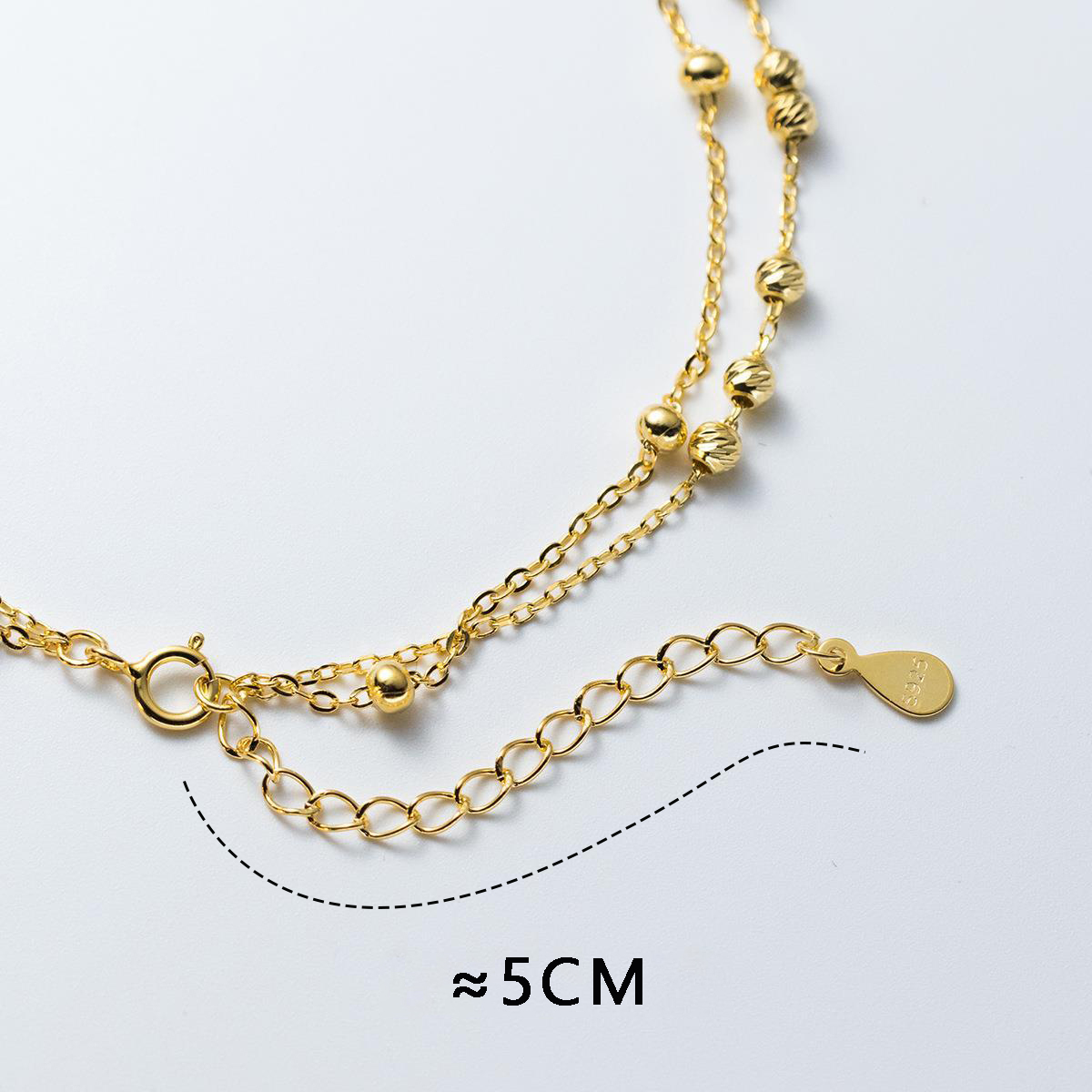 Miqiao 925 Sterling Zilveren E - Beaded Anklet Chain recensie en prijs
