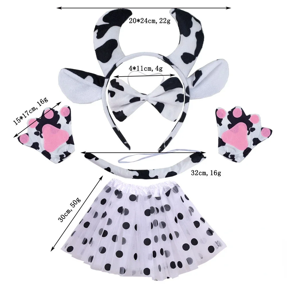 Melkkoe kostuumset oren hoofdb - Women'S Ear Accessories recensie en prijs