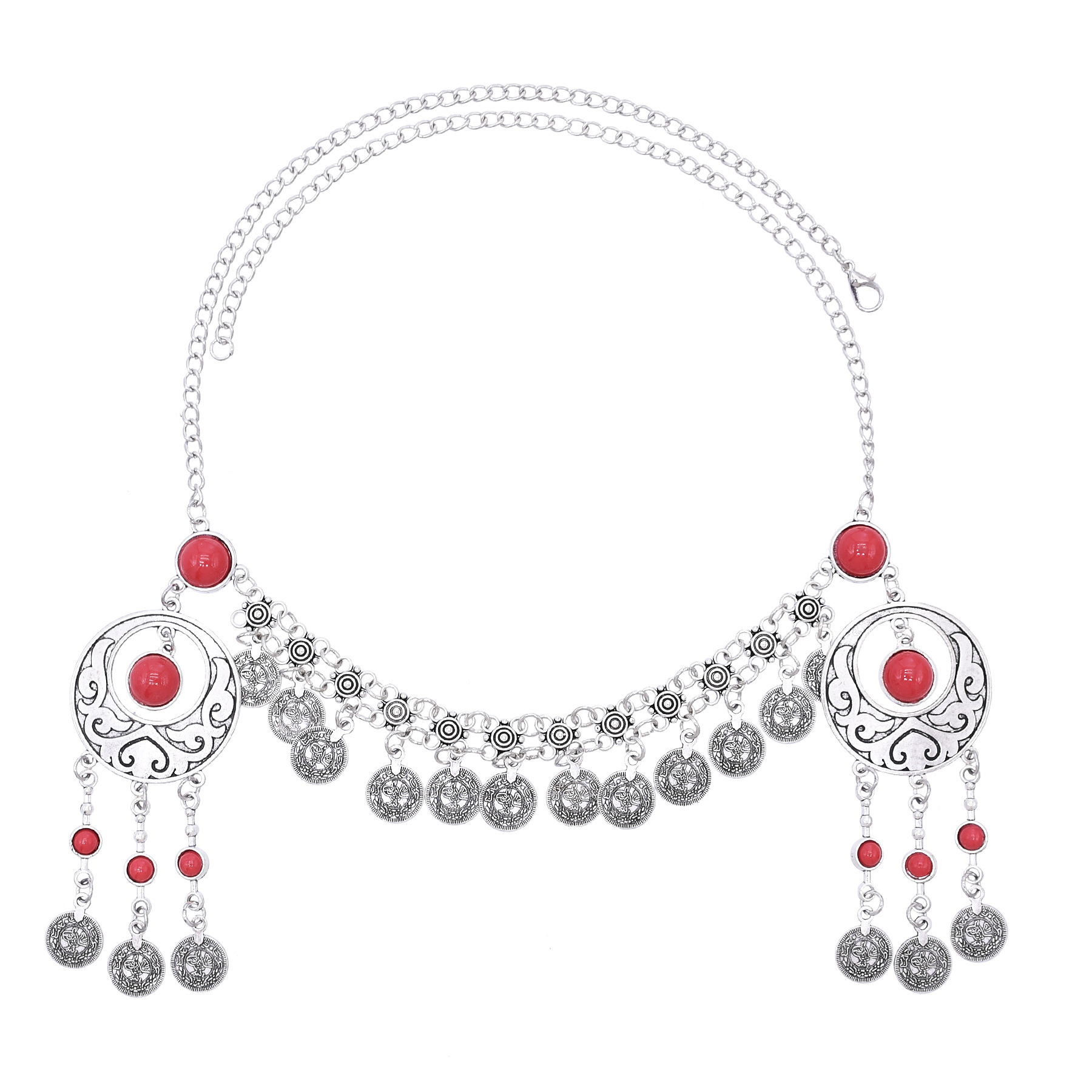Vintage zilverkleurige turquoi - Women Accessories Nepal recensie en prijs