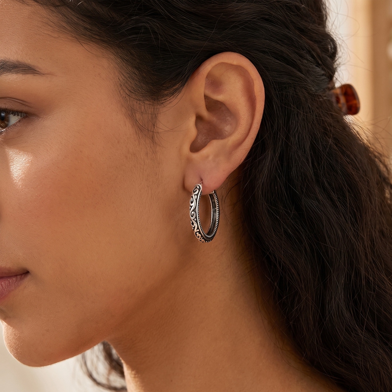 925 Sterling zilveren oorbelle - Statement Earrings Oversized recensie en prijs