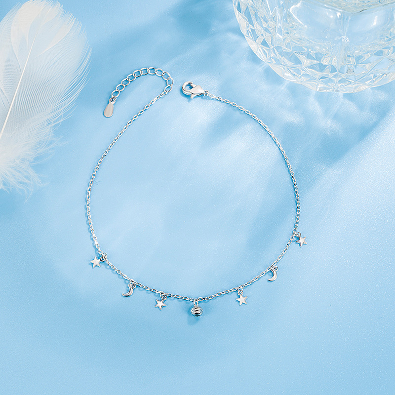 Romantische Maan Ster Kraal Vo - Beaded Anklet Chain recensie en prijs