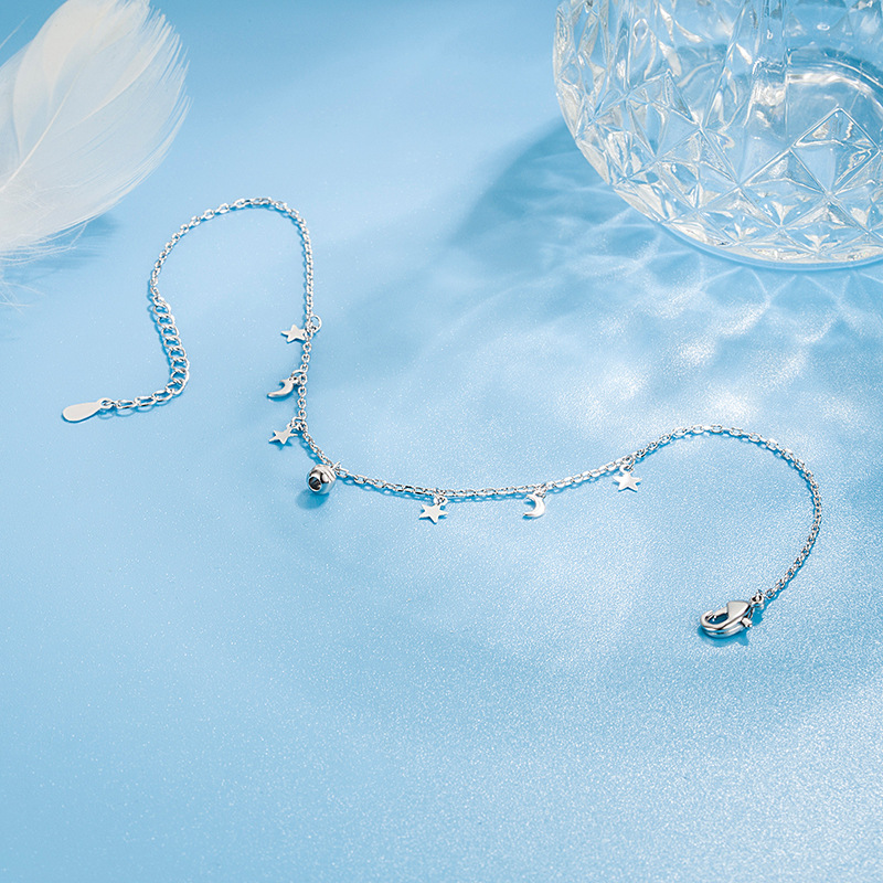 Romantische Maan Ster Kraal Vo - Beaded Anklet Chain recensie en prijs