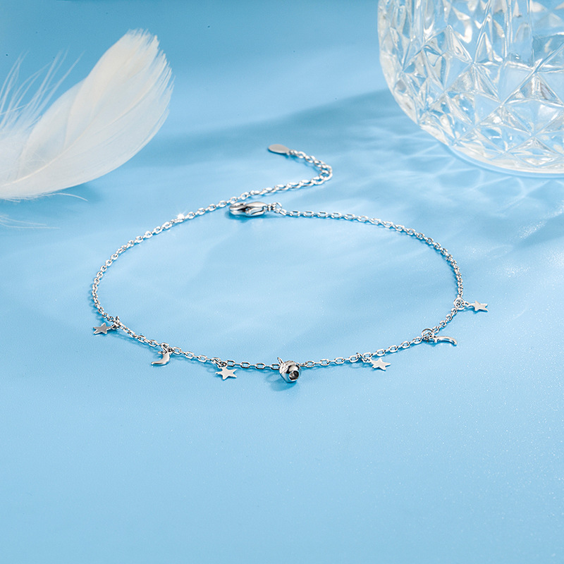 Romantische Maan Ster Kraal Vo - Beaded Anklet Chain recensie en prijs