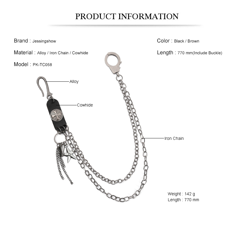 Punk Street Koeienhuid Sleutel - Women Accessories Pk recensie en prijs