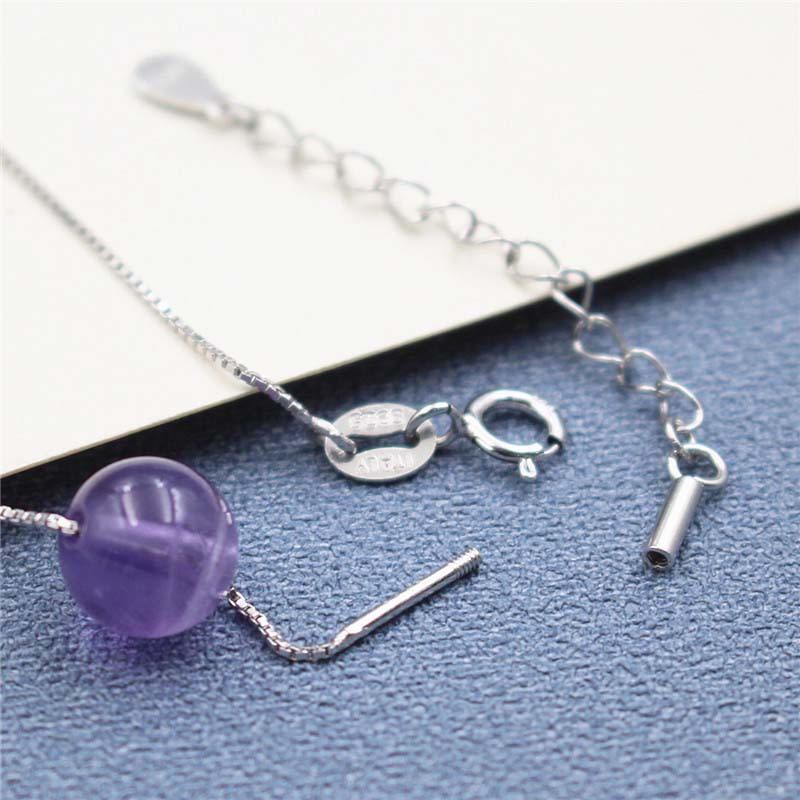 Real Solid 925 Sterling Zilver - Beaded Anklet Chain recensie en prijs