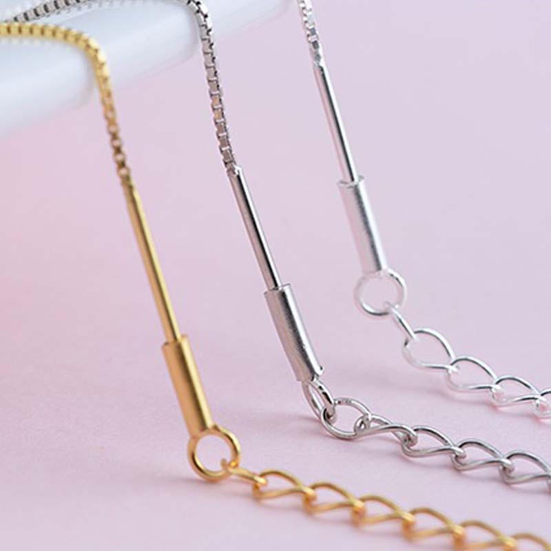 Real Solid 925 Sterling Zilver - Beaded Anklet Chain recensie en prijs