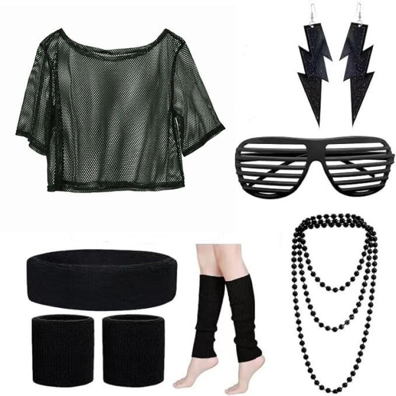 Jaren '80 Hippie Disco Outfit  - Women'S Ear Accessories recensie en prijs
