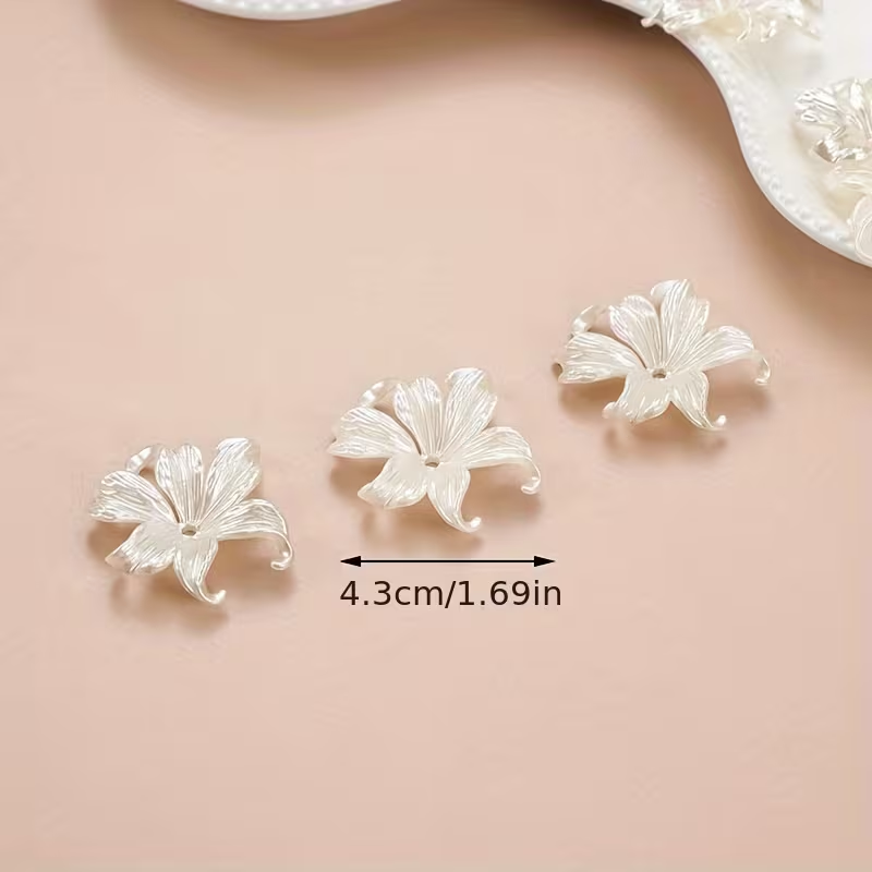 20 stuks witte grote irisbloem - Statement Earrings Oversized recensie en prijs
