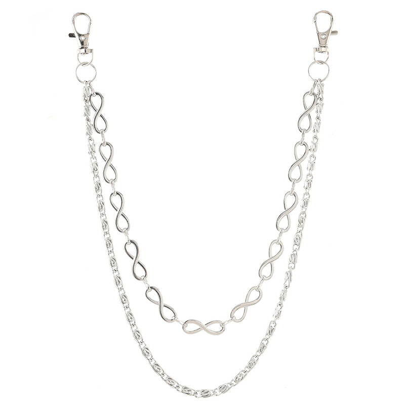 Punkstijl dubbellaagse jeanske - Women Accessories Pk recensie en prijs