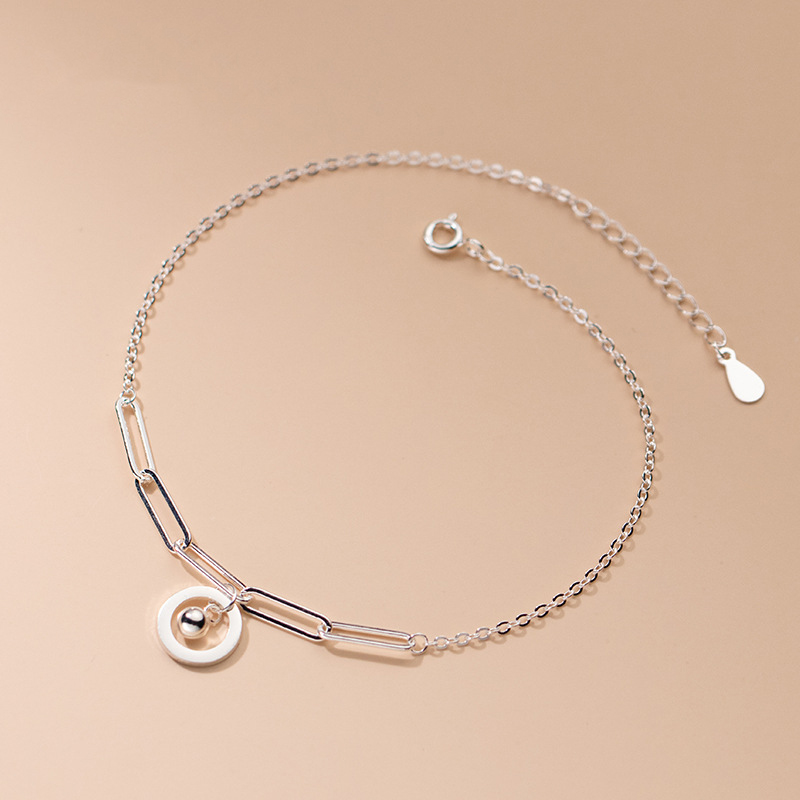 Enkelbanden Zilver 925 Mode Vr - Beaded Anklet Chain recensie en prijs