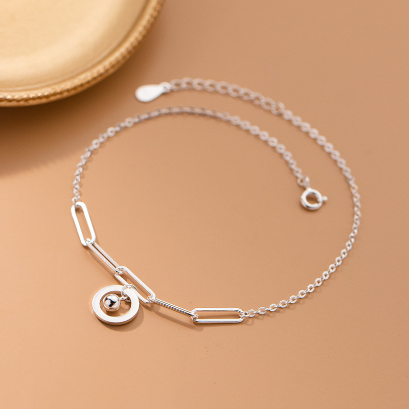 Enkelbanden Zilver 925 Mode Vr - Beaded Anklet Chain recensie en prijs