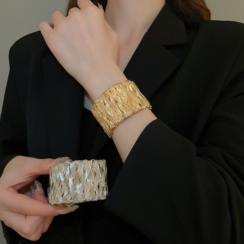Uitgeholde legering brede open - Women Accessories Drawing recensie en prijs