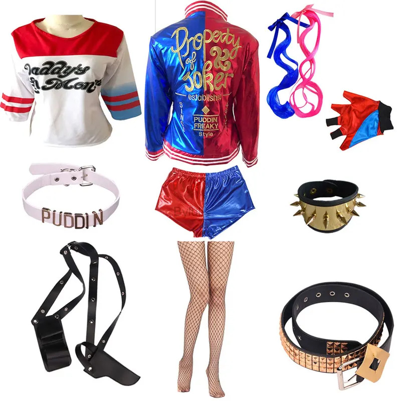 Anime Cosplay Girls Women Quin - Women'S Harley Quinn Accessories recensie en prijs