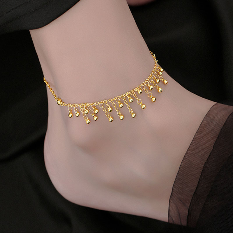 925 sterling zilver ronde kraa - Beaded Anklet Chain recensie en prijs